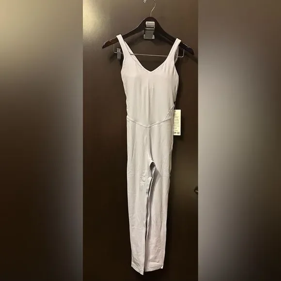 Lululemon Align Bodysuit 25" Blissful Blue NWT Yoga size 4  ☁️ 🌊💧💦💨 - Picture 5 of 9